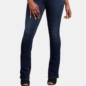 True Religion- straight leg washed denim